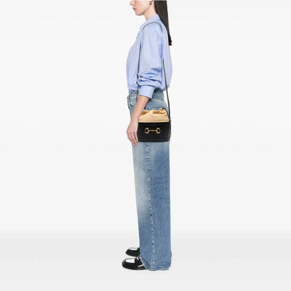 Gucci Leather Horsebit 1955 Bucket Bag