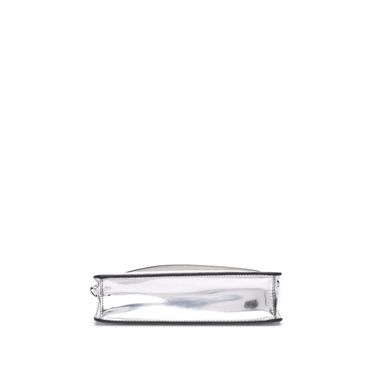 Prada Mini Metallic Spazzolato Tria Shoulder Bag