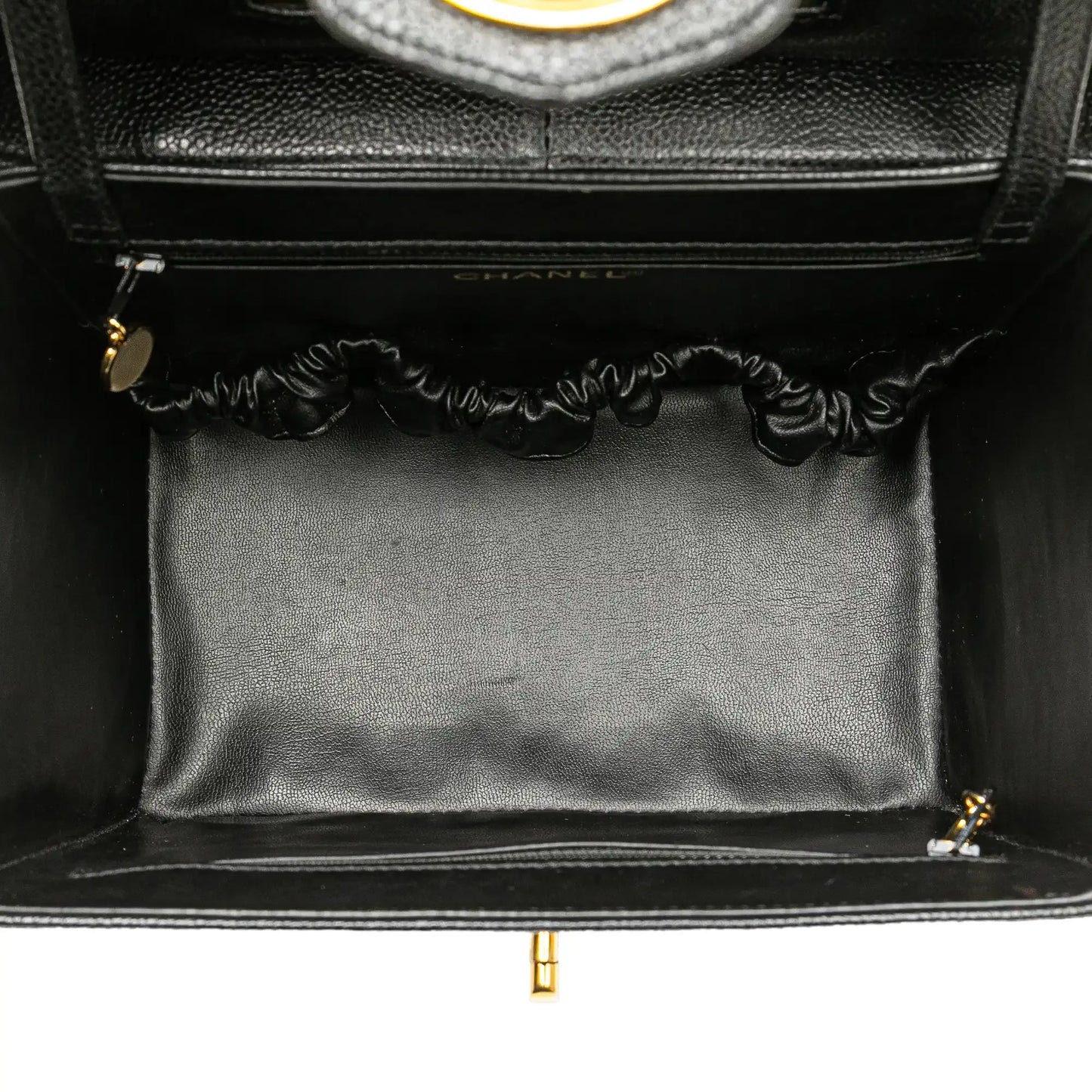 Louis Vuitton Caviar CC Turnlock Vanity Bag