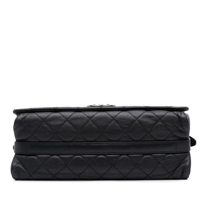 Chanel Large Quilted Goatskin City Rock Flap