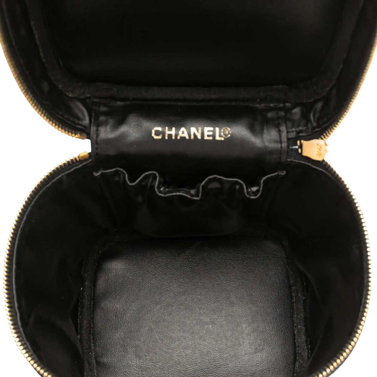 Channel CC Caviar Vanity Bag