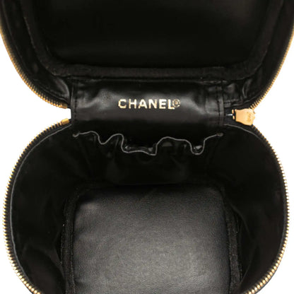 Channel CC Caviar Vanity Bag