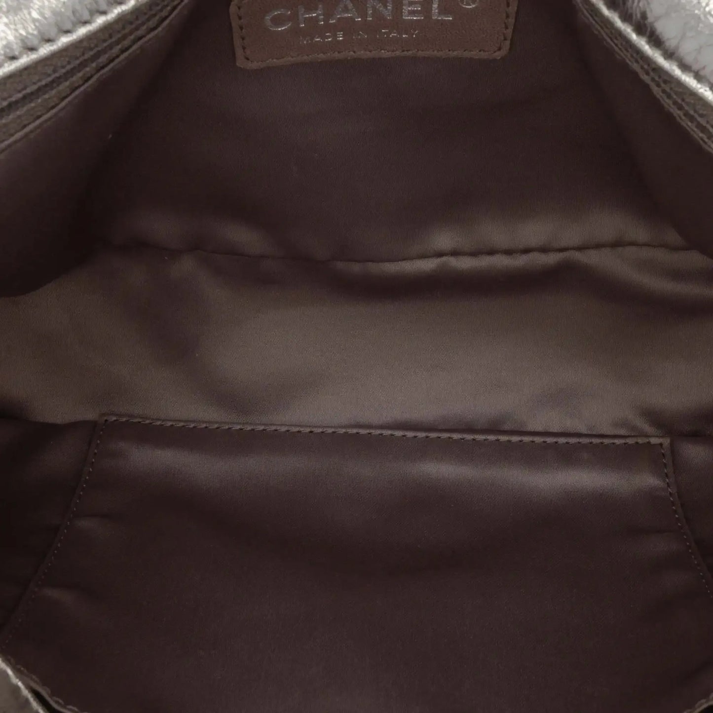 Chanel Metallic Glazed Calfskin Perforated Rodeo Drive Flap