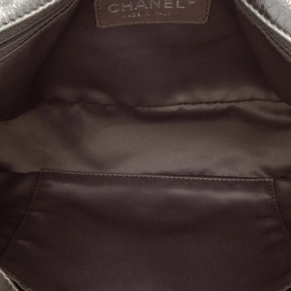 Chanel Metallic Glazed Calfskin Perforated Rodeo Drive Flap