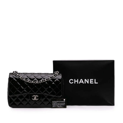 Chanel Jumbo Classic Patent Double Flap