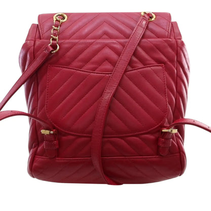 Chanel Small Chevron Calfskin Urban Spirit Backpack
