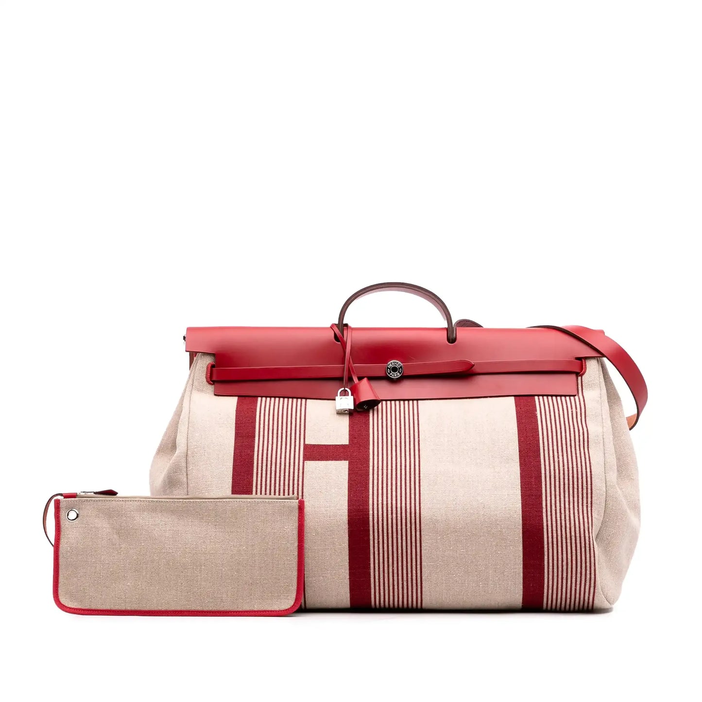 Hermès Toile H Vibration and Vache Hunter Herbag Zip Cabin Retourne 50