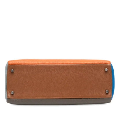 Hermès Clemence Arlequin Kelly II Retourne 32