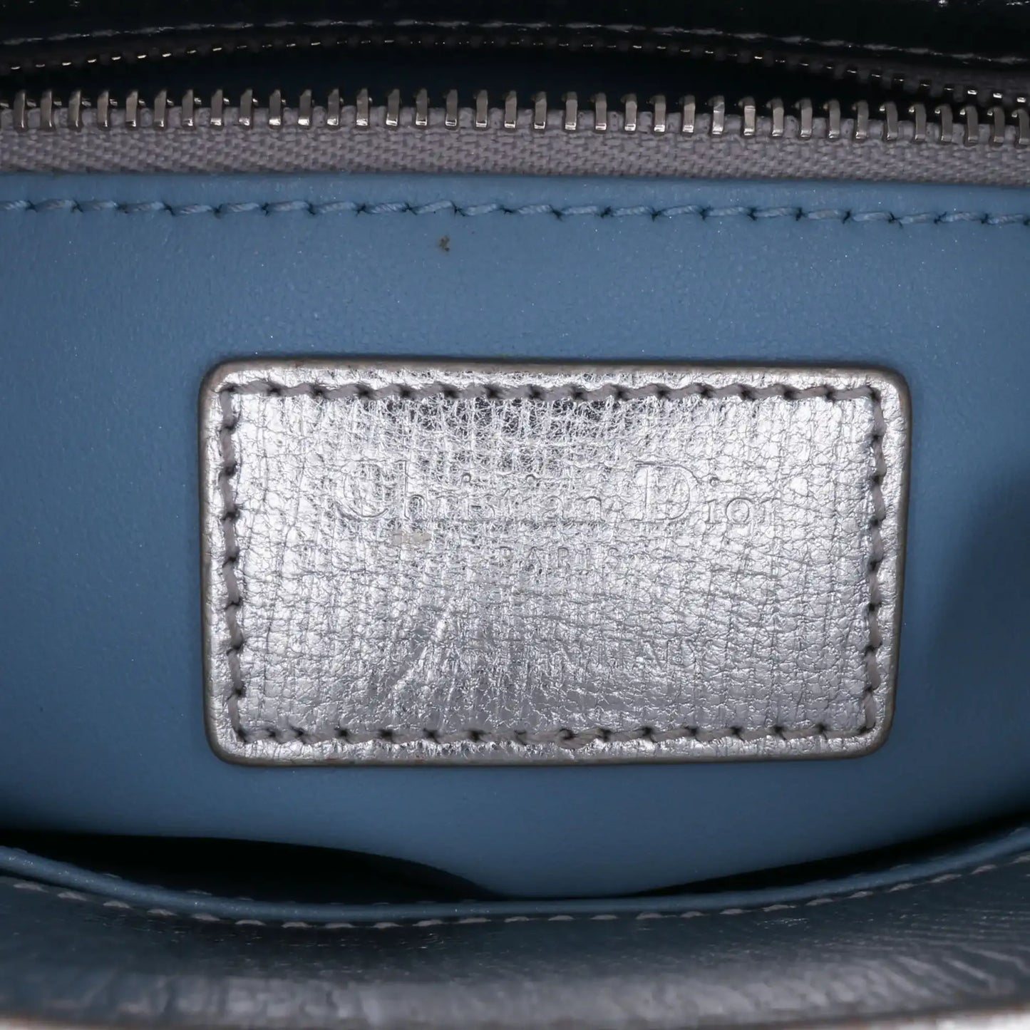 Dior Small Metallic Grained Calfskin Cannage My ABCDior Lady Dior