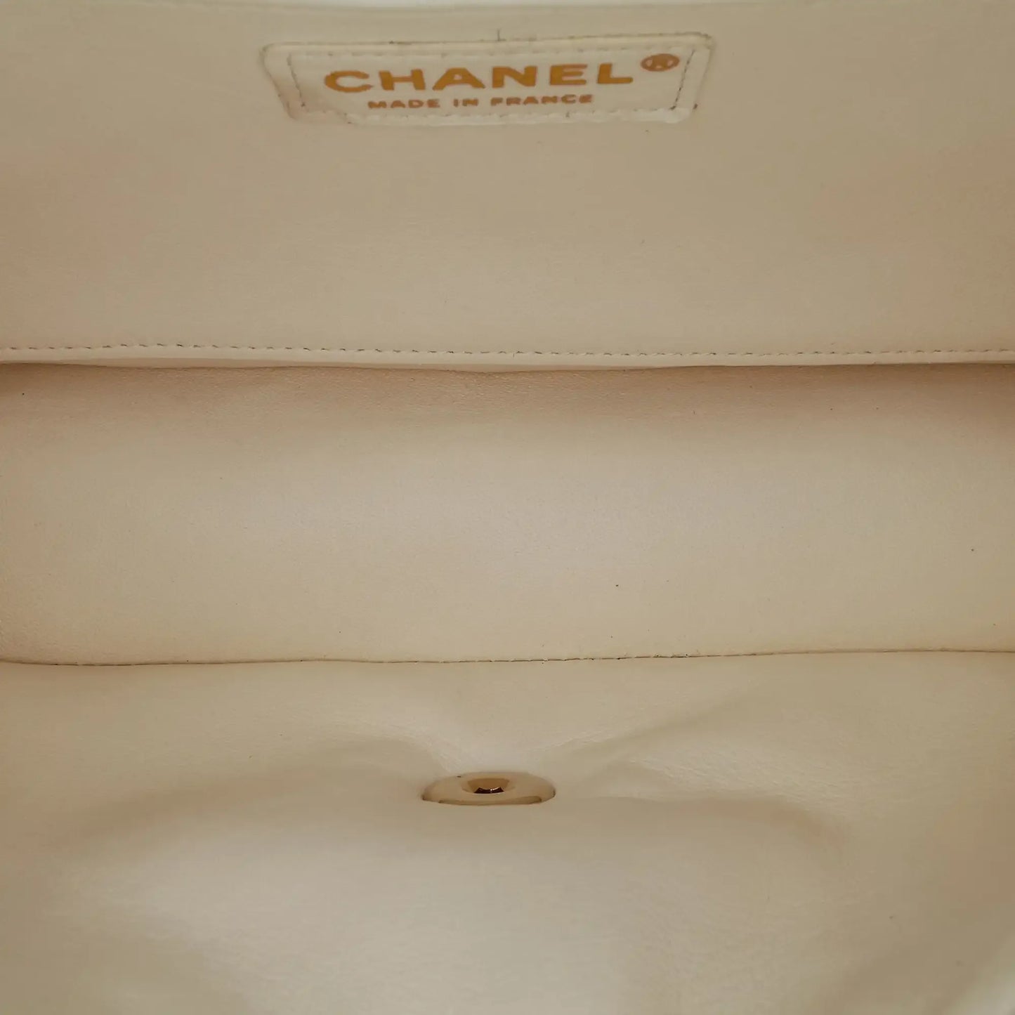 Chanel Medium Calfskin and Wool Knit Single Flap