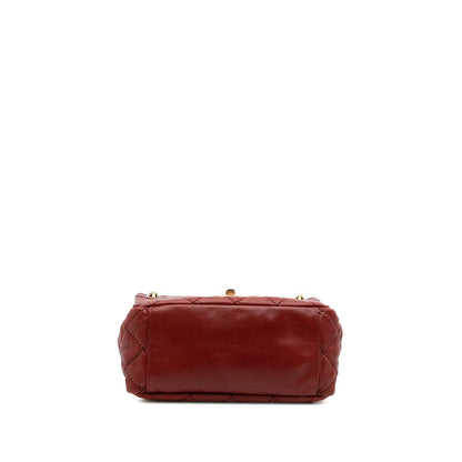 Chanel CC Quilted Calfskin Ultimate Stitch Retro Chain Flap