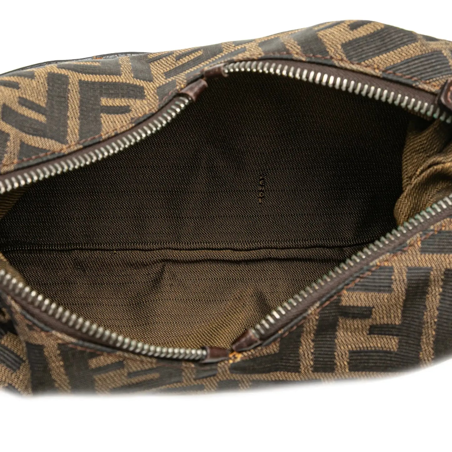 Fendi Zucca Canvas Shoulder Bag