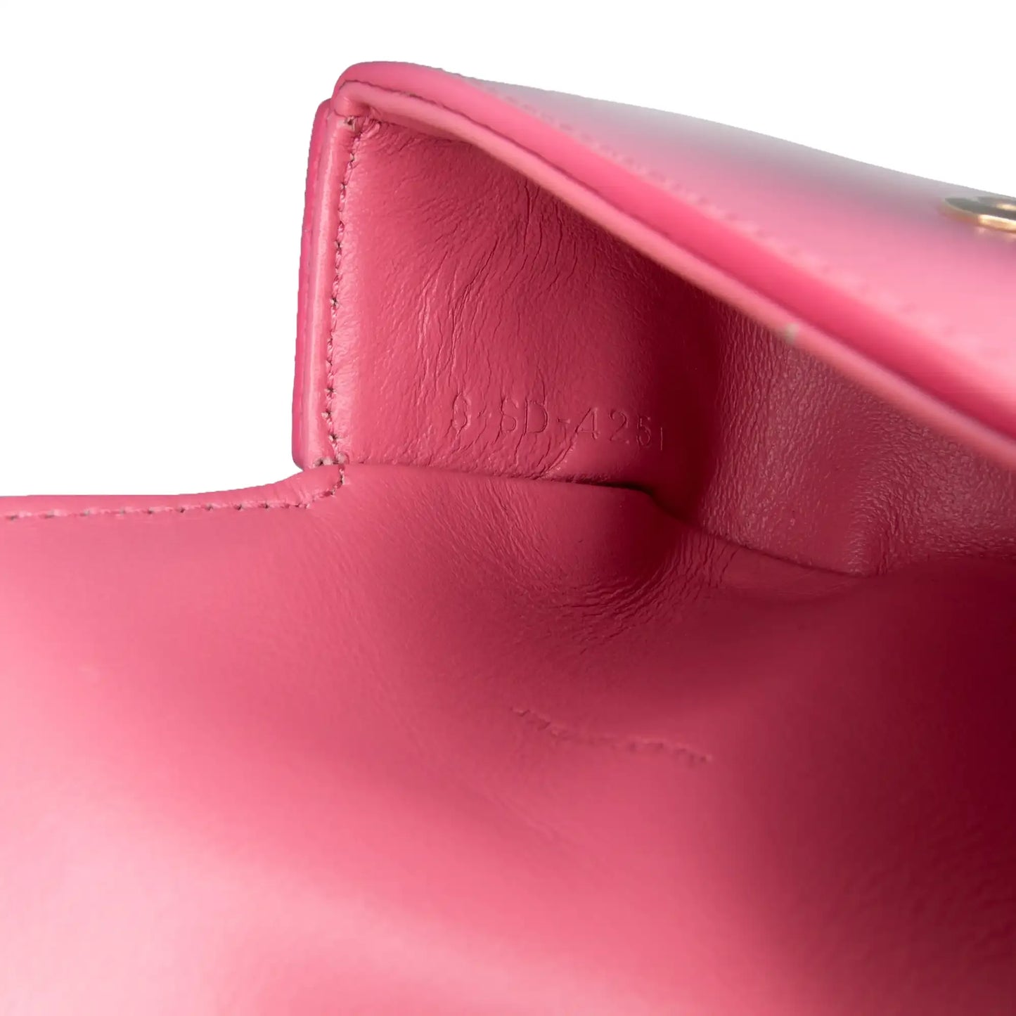 Celine Mini Shiny Calfskin Triomphe Crossbody