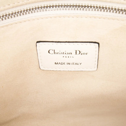 Dior Medium Lambskin Embroidered and Beaded Lady D Lite