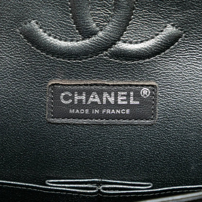 Chanel Medium Classic Chevron Caviar Double Flap