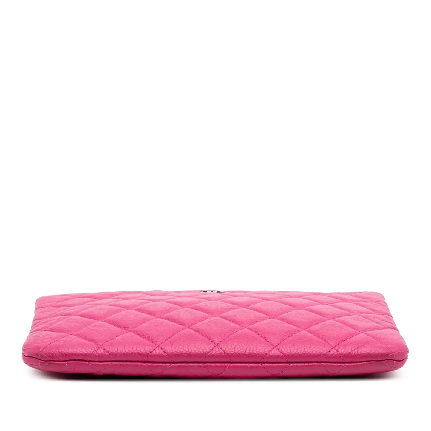 Chanel Small Quilted Caviar O Case Clutch
