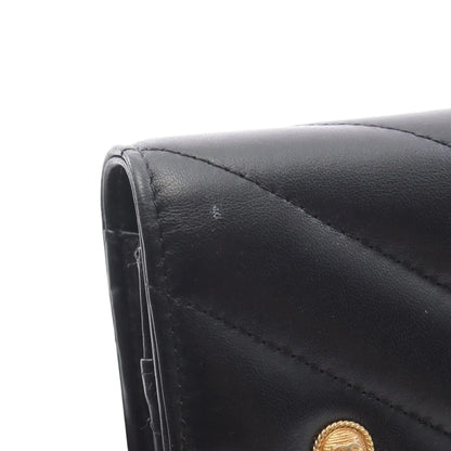 Chanel Chevron Lambskin Button Wallet On Chain