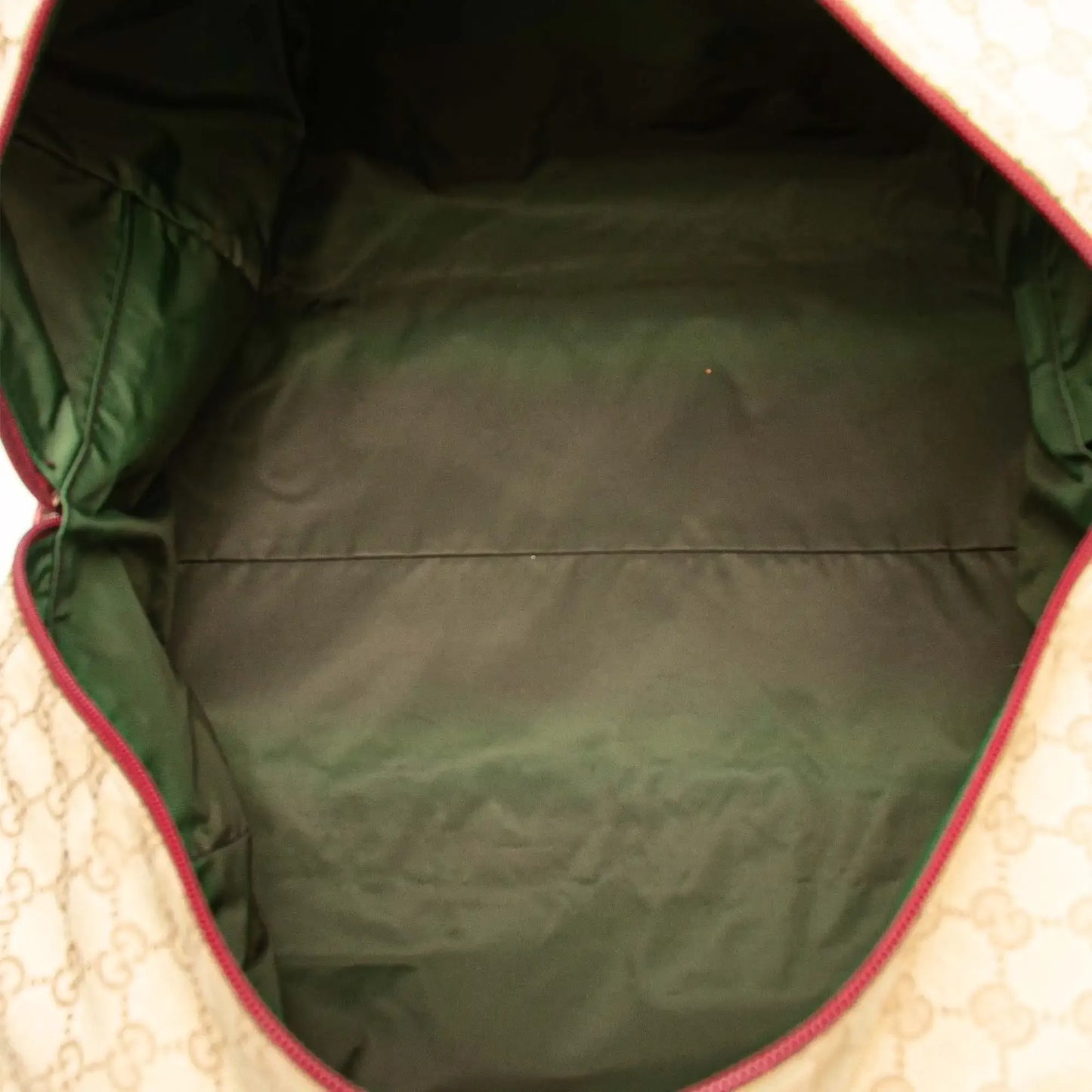 Gucci GG Canvas Web Travel Bag