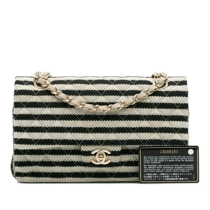 Chanel Medium Classic Jersey Coco Sailor Double Flap