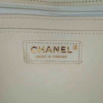 Chanel Medium Calfskin and Wool Knit Single Flap