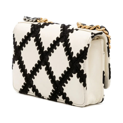 Chanel Calfskin Crochet 19 Wallet On Chain