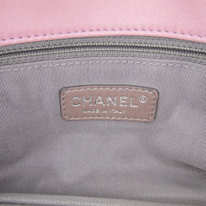 Chanel Medium Bicolor Lambskin and Calfskin CC Chain Flap