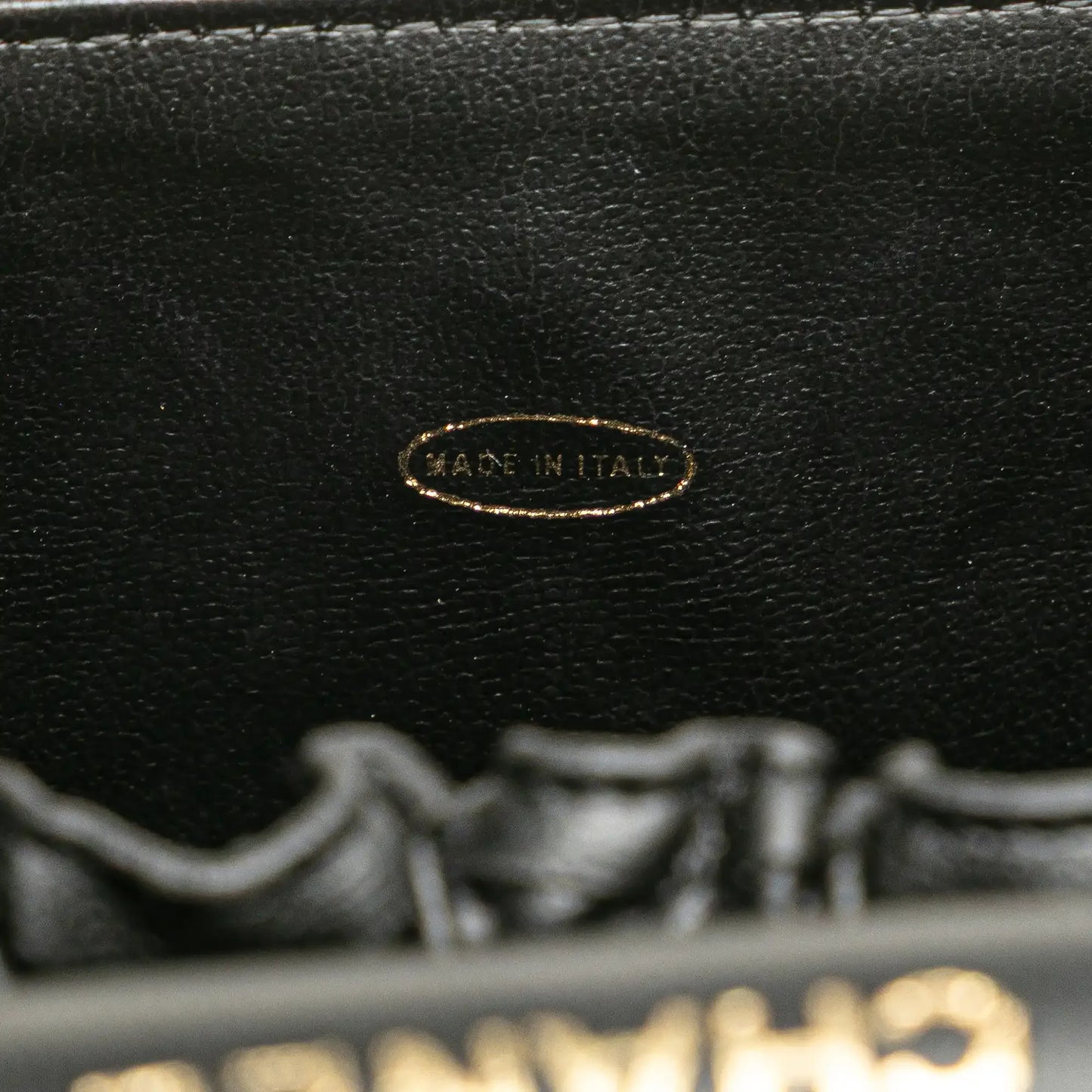 Chanel CC Lambskin Vanity Case