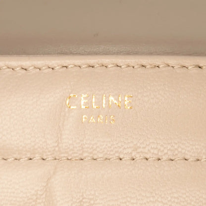 Celine Matelasse Goatskin Monochrome Chain Shoulder Bag