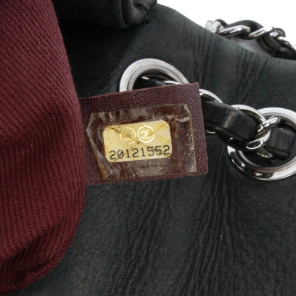 Chanel Chocolate Bar Iridescent Calfskin Bubble Flap