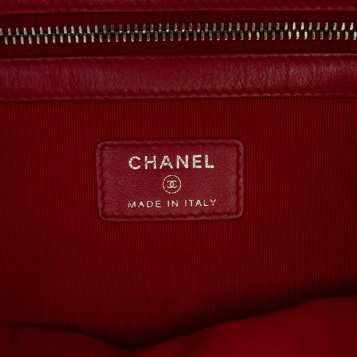 Chanel Large Aged Calfskin Gabrielle O Case Clutch