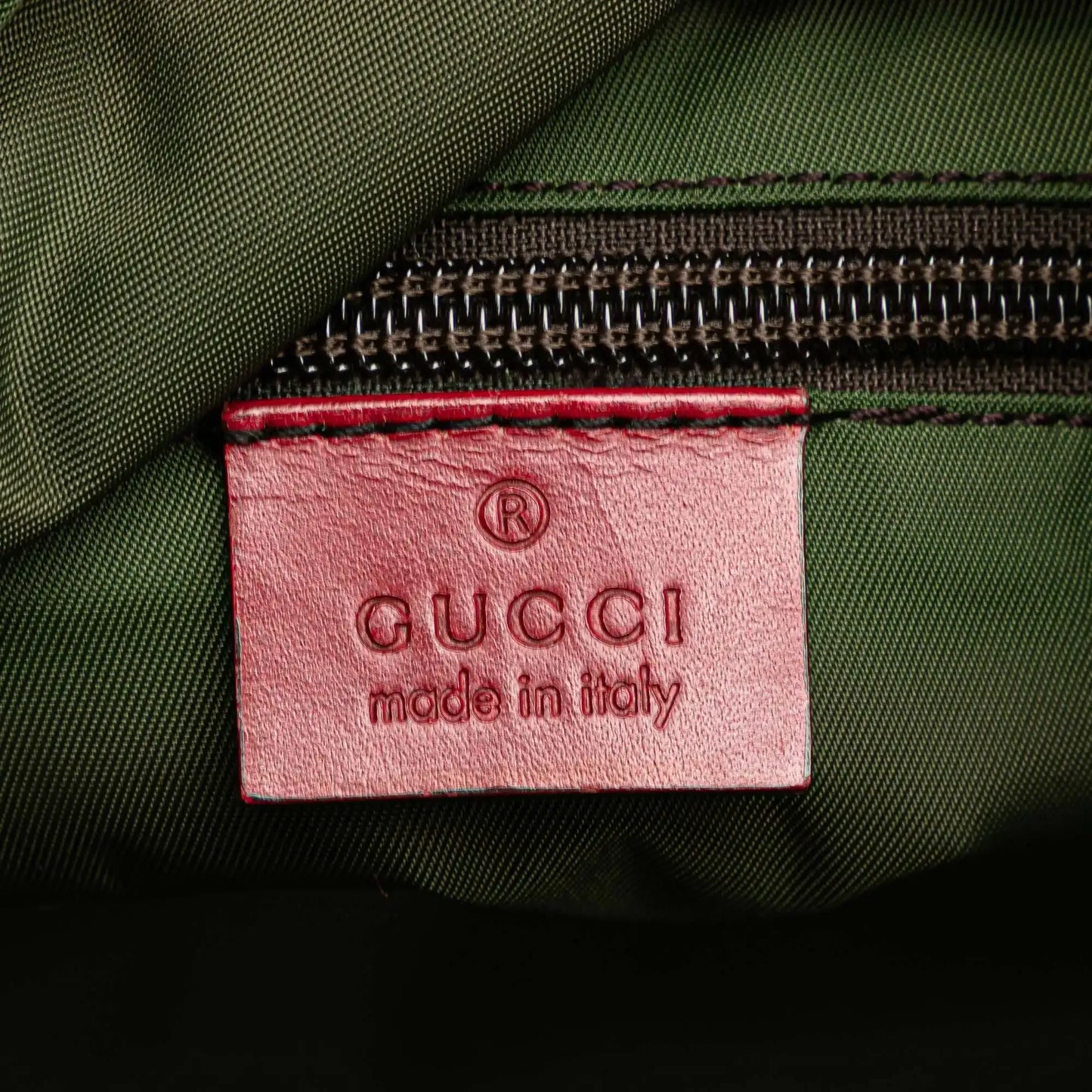 Gucci GG Canvas Web Travel Bag