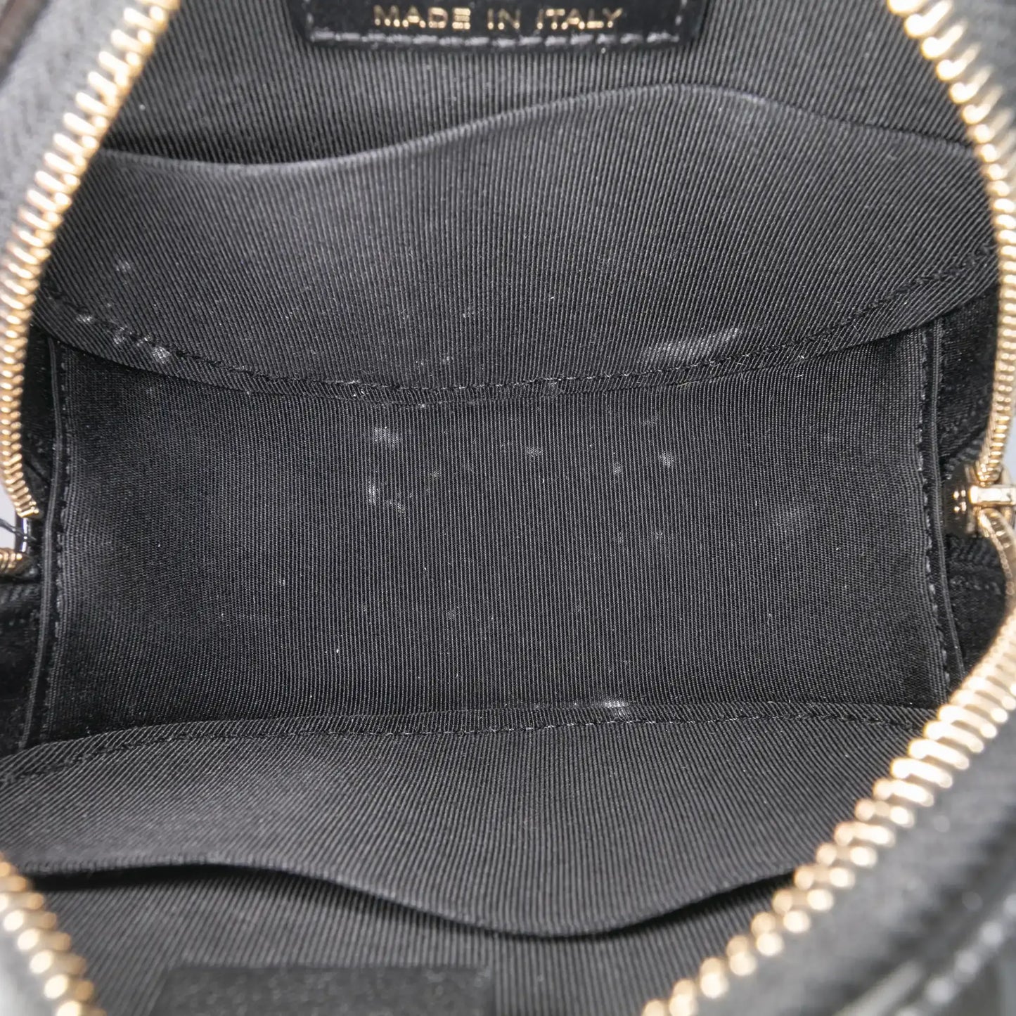 Chanel Quilted Patent Round As Earth Crossbody