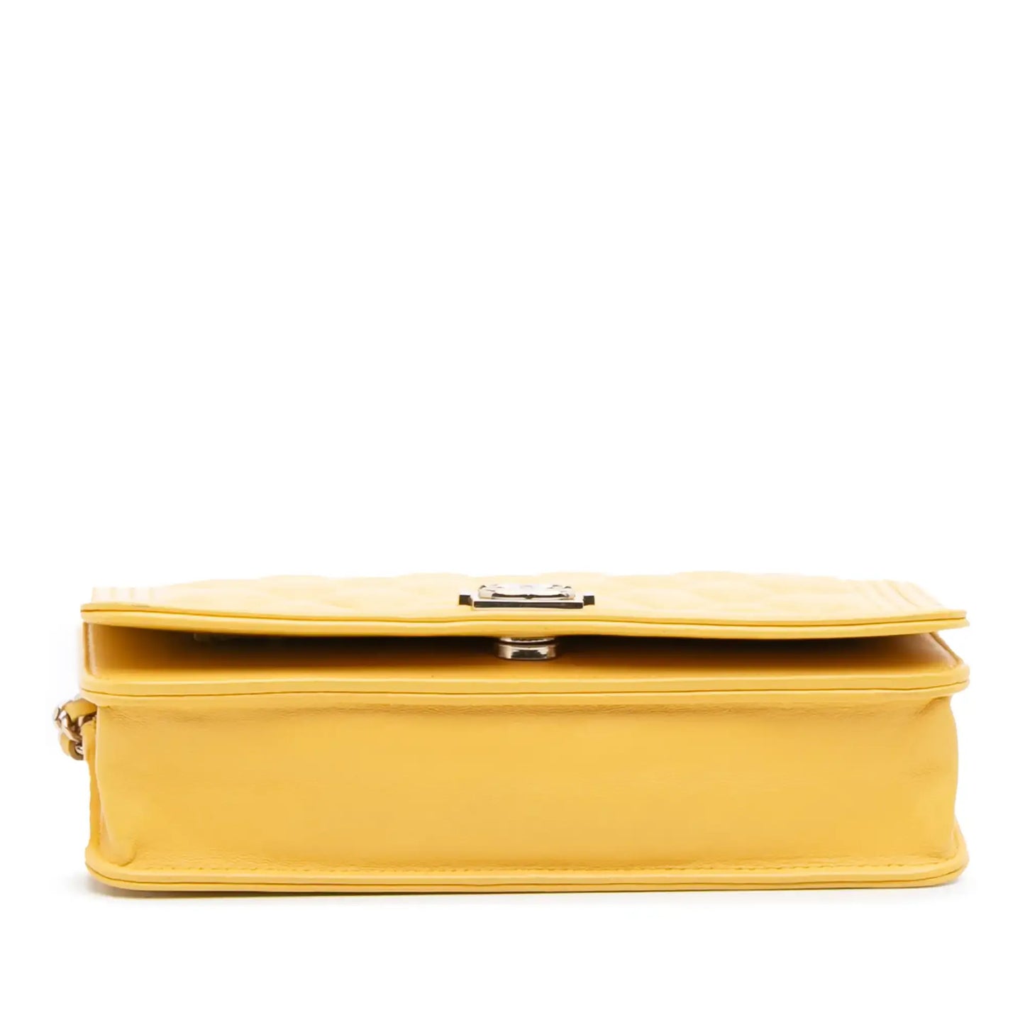 Chanel Quilted Lambskin Boy Wallet On Chain