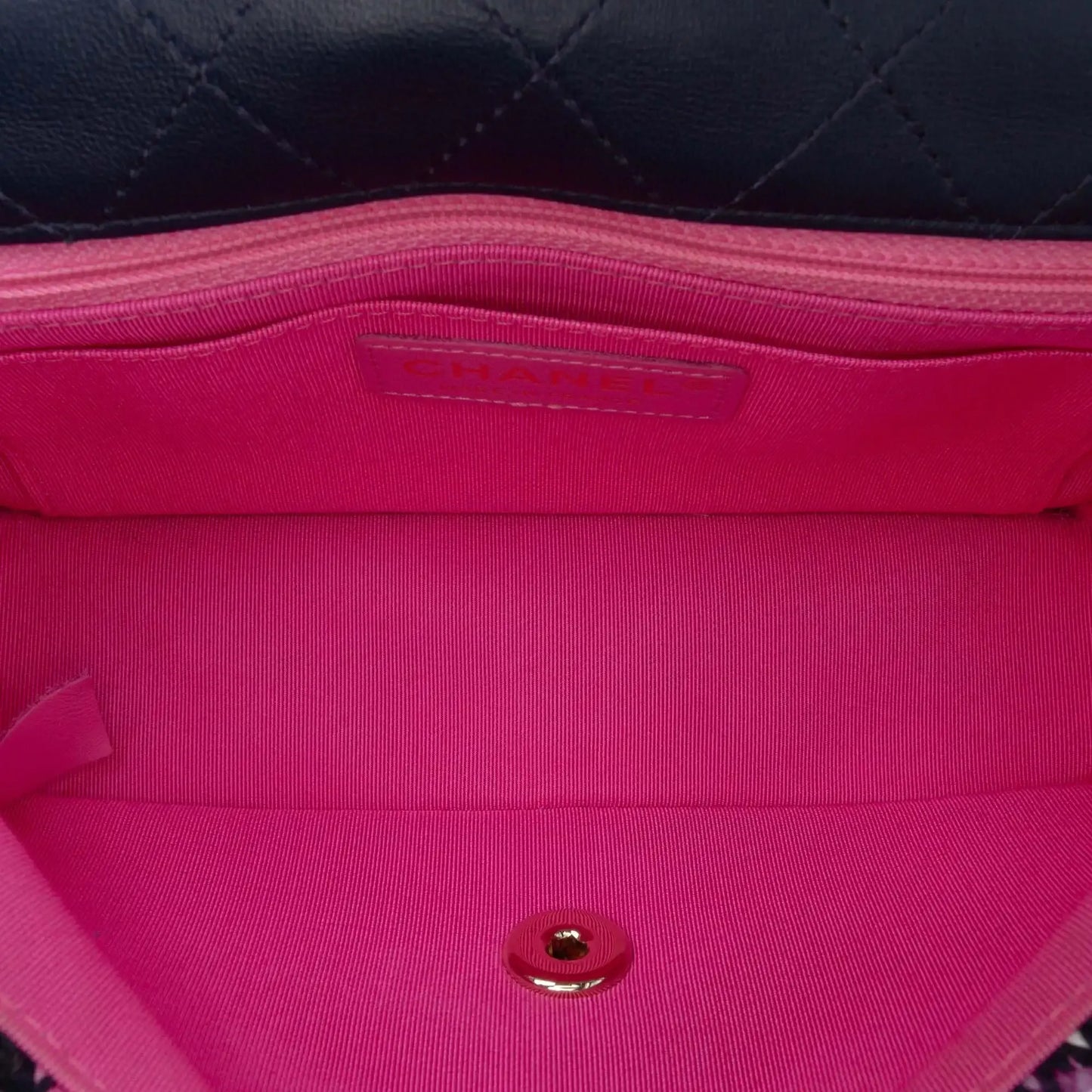 Chanel Mini Rectangular Classic Multicolor Cotton Stitched Single Flap