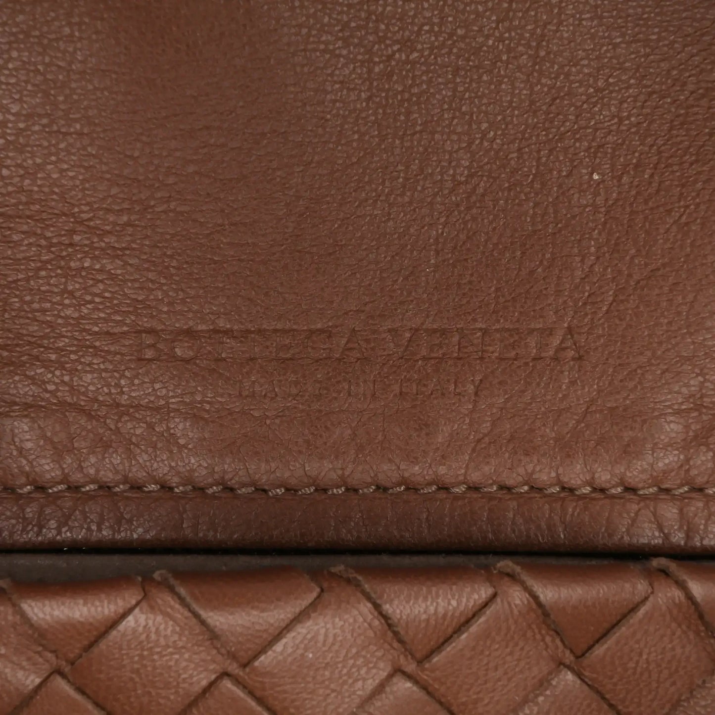 Bottega Veneta Nappa Intrecciato Flap Crossbody