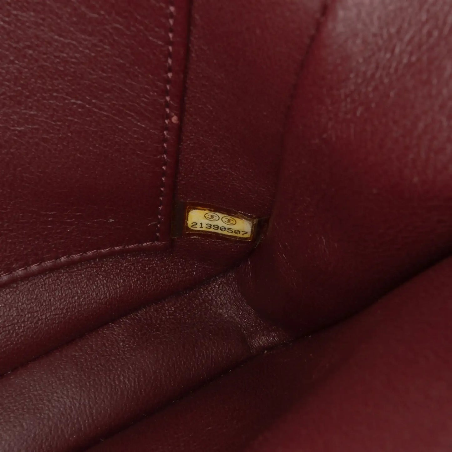 Chanel Diagonal Quilted Lambskin CC Signature Flap