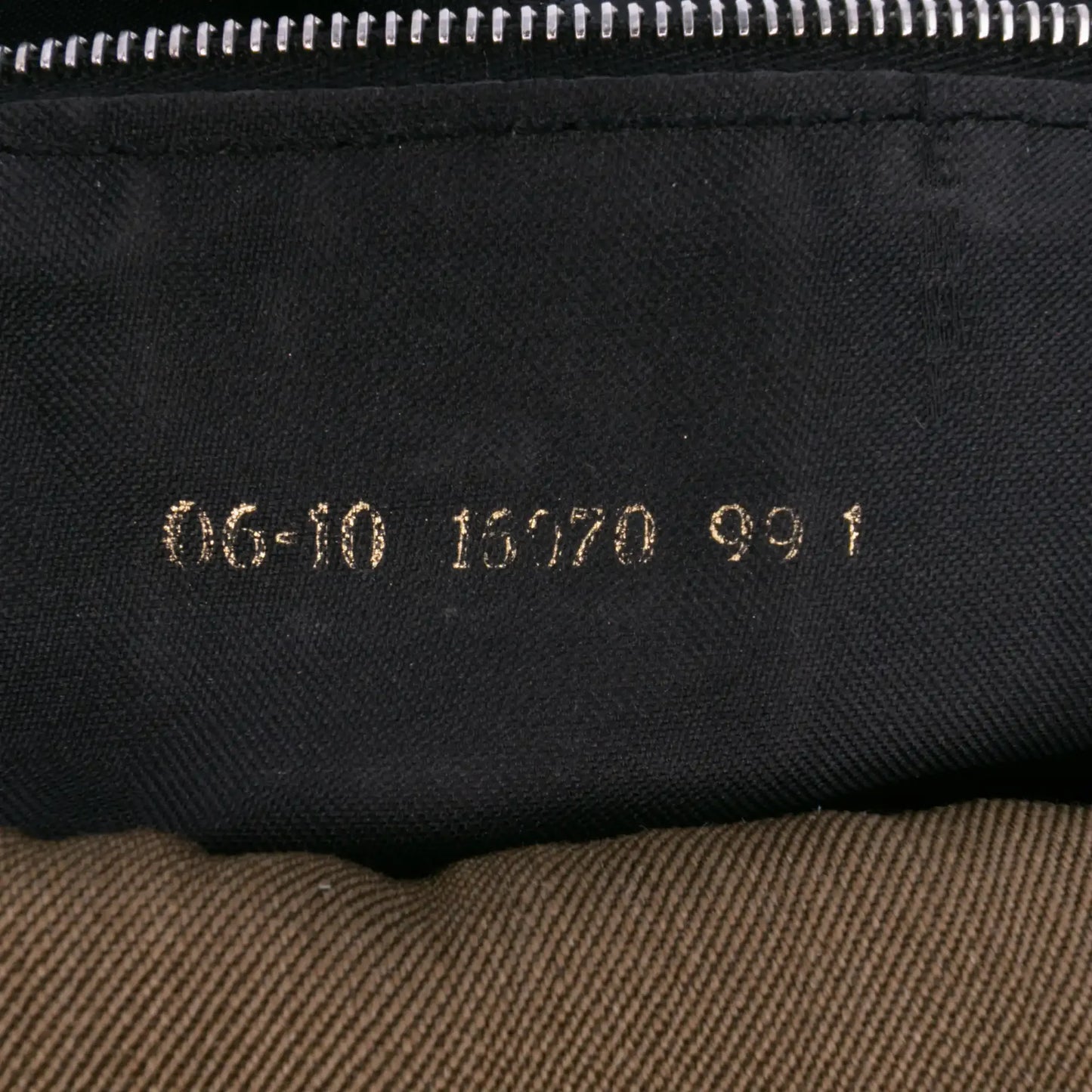 Fendi Canvas Flap Shoulder Bag