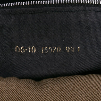 Fendi Canvas Flap Shoulder Bag