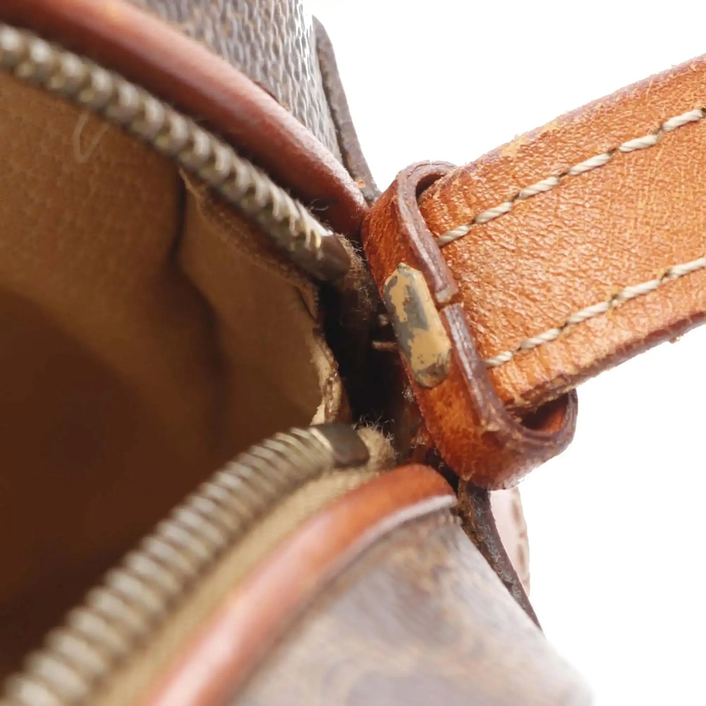 Celine Macadam Coated Canvas Crossbody