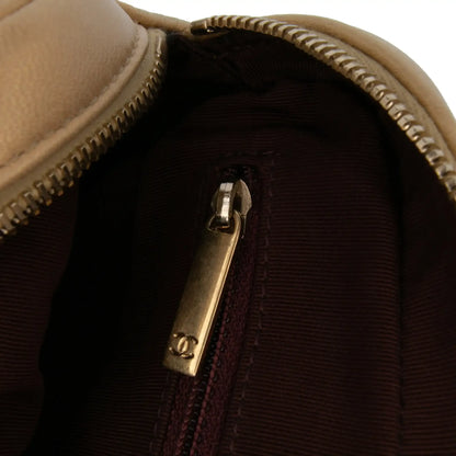 Chanel Mini Quilted Chevron Lambskin Camera Case Flap