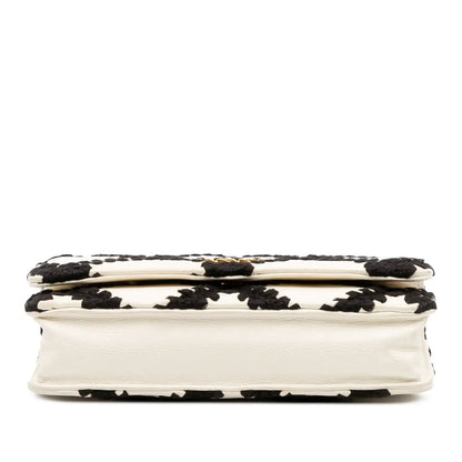 Chanel Calfskin Crochet 19 Wallet On Chain