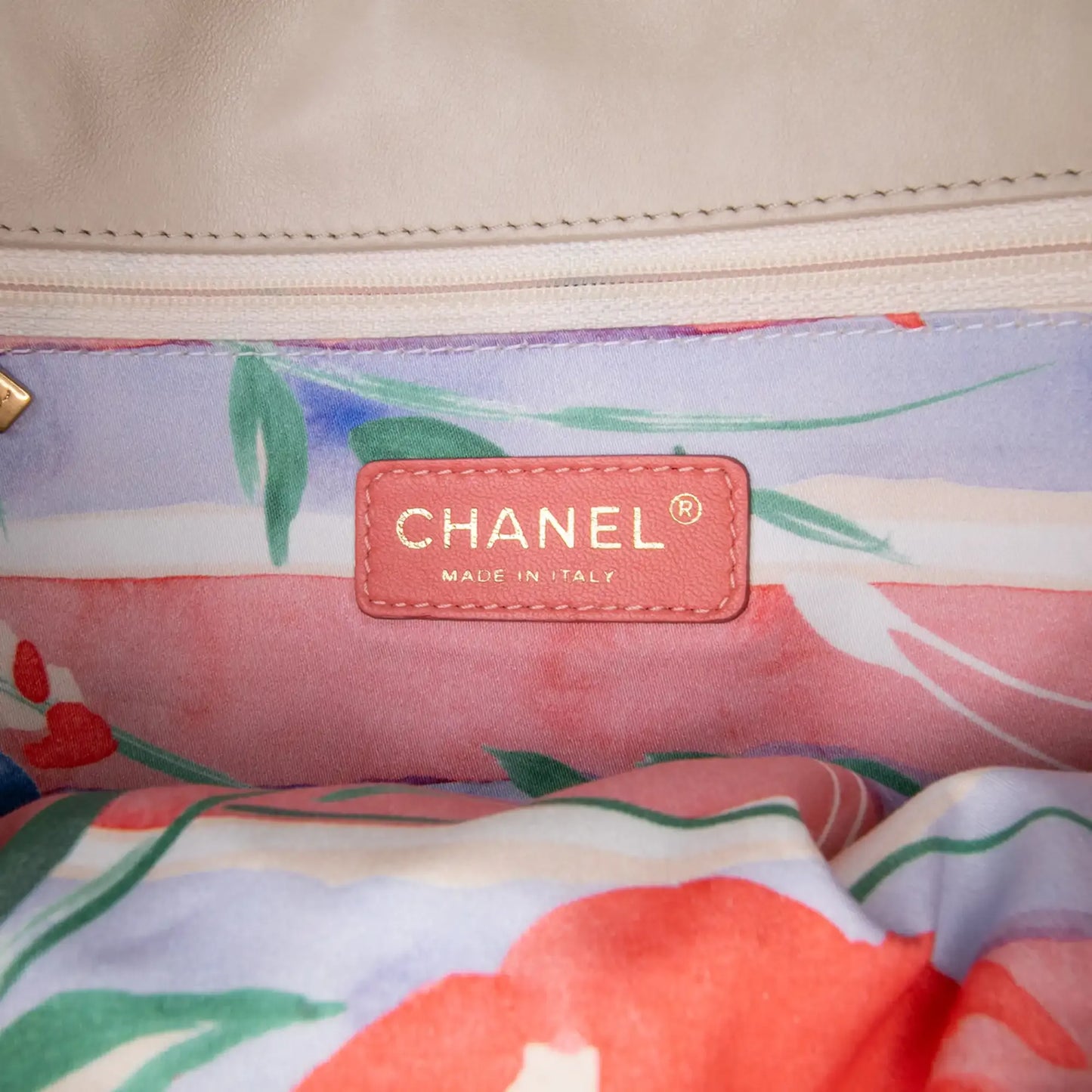 Chanel CC Straw Country Flap
