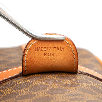 Celine Macadam Coated Canvas Duffle Bag