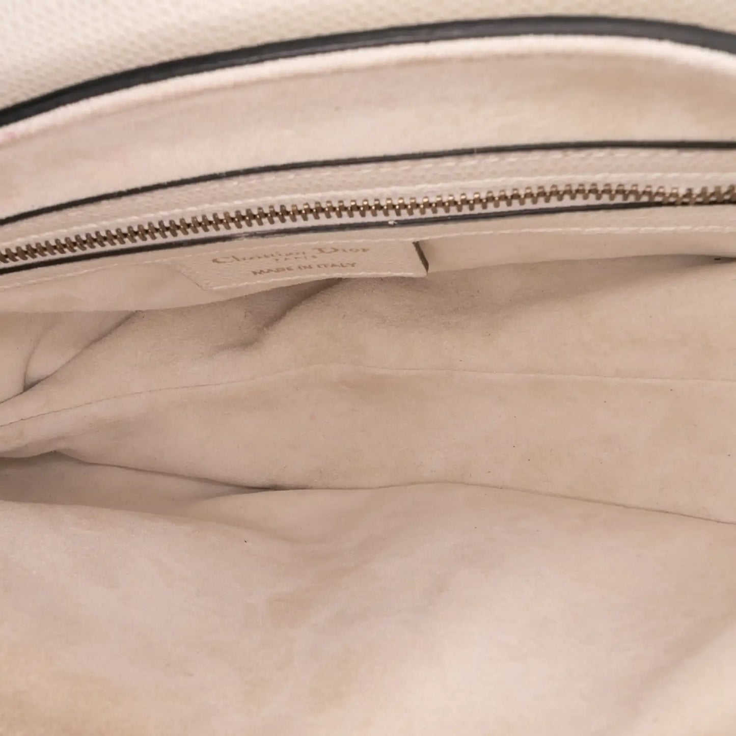 Dior Grained Calfskin Saddle Bag