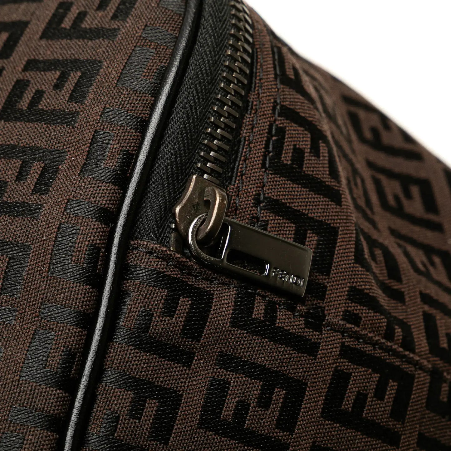 Fendi Zucca Canvas Vanity Bag
