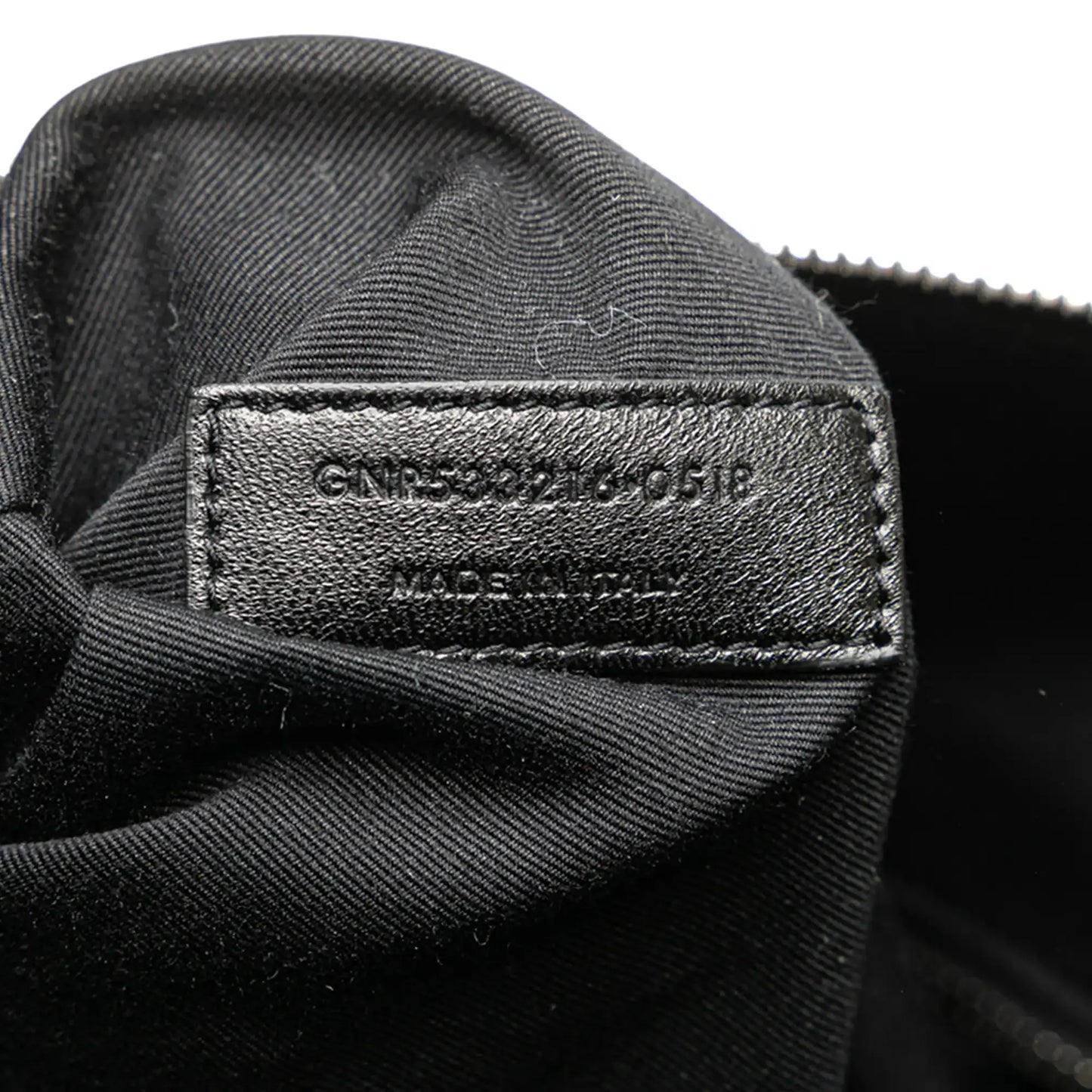 Saint Laurent Shearling Travel Bag