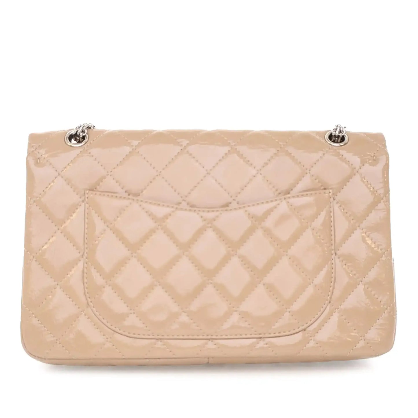 Chanel Reissue 2.55 Quilted Patent Double Flap 227