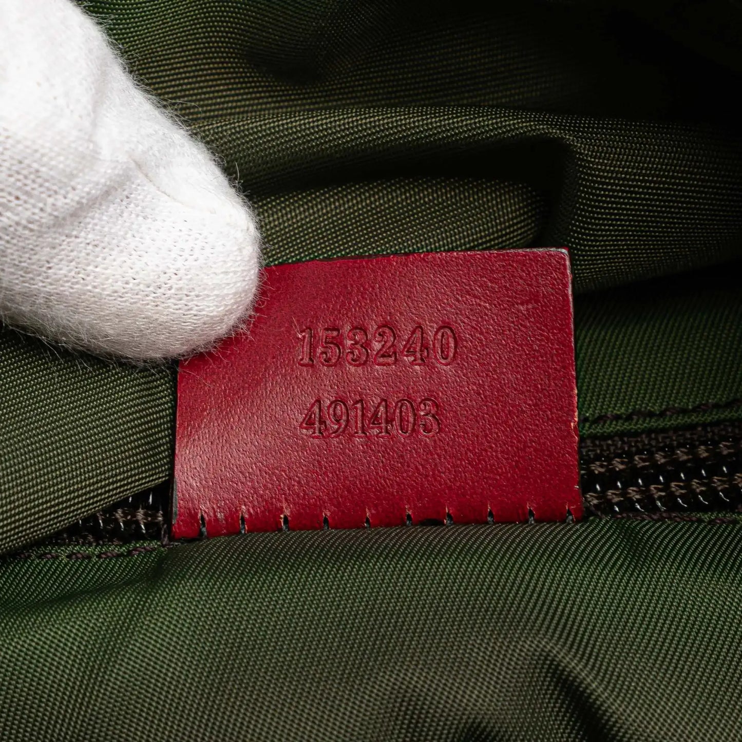 Gucci GG Canvas Web Travel Bag