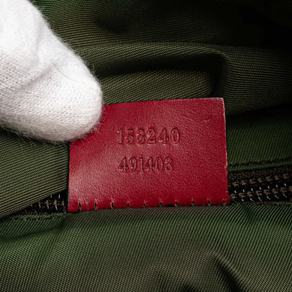 Gucci GG Canvas Web Travel Bag