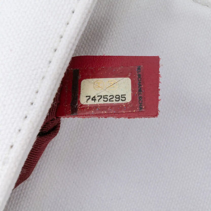 Chanel CC Canvas and Metallic Lambskin No. 5 Chain Flap